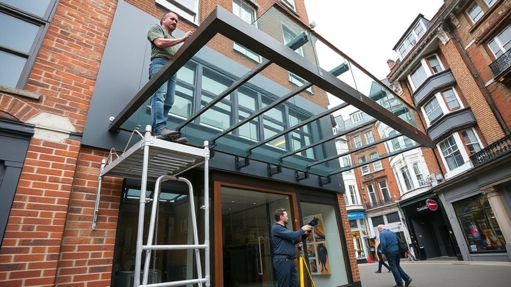 Shopfront Canopy Lewisham